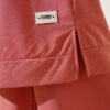 Embroidered Wide Leg Two-Piece Set Rose Dust - Afbeelding 4