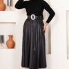 Fisherman Neck Sweater Black - immagine 4