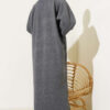 ⁦Balloon Sleeve Knit Dress Smoke⁩ - الصورة ⁦3⁩