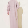 Balloon Sleeve Knit Dress Powder Pink - Imagen 3