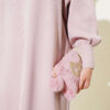 Balloon Sleeve Knit Dress Powder Pink - Imagen 4
