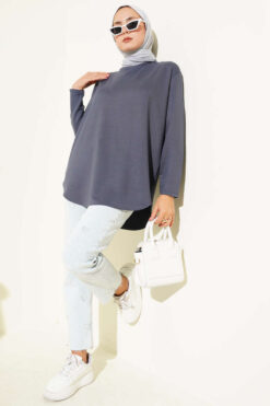 Alternative view of Basic Seamless Tunic Smoke