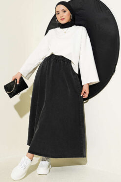 Alternative view of Basic Wide Sleeve Blouse Ecru