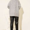 Basic Oversized Knit Tunic Grey - Imagen 3