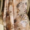 Printed Floral Patterned Shawl Oil Green - الصورة 4