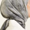 Batik Pattern Soft Crinkle Series Scarf Grey - immagine 4