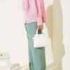 Belt Detail Pleated Trousers Hazel - Image 3