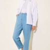 Belted Slim Fit Jeans Ice Blue - immagine 2
