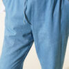 Belted Slim Fit Jeans Ice Blue - immagine 4