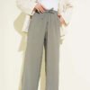 Belted Tencel Pants Hazel