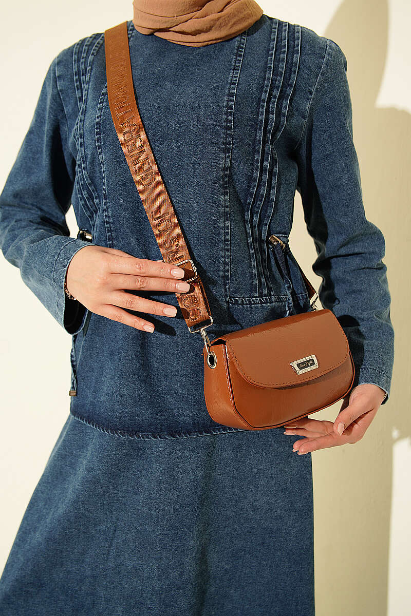 High-Waisted Ribbed French Terry Two-Piece Set with Hem Edge Denim Blue – Bild 4