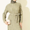 Striped Ruffled Belted Dress Hazel - immagine 2