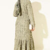 Striped Ruffled Belted Dress Hazel - immagine 3