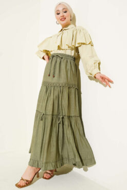 Alternative view of Elastic Waist Bow Skirt Hazel