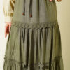 Elastic Waist Bow Skirt Hazel - Image 4