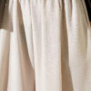 Elastic Waist Pants Skirt Beige - Image 4
