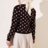 Beaded Patterned Knit Cardigan Powder Pink - الصورة 3