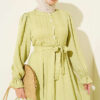 Ankle Ruffled Half-Button Dress Hazel – Bild 2