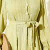 Ankle Ruffled Half-Button Dress Hazel – Bild 4