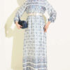 Ankle-Cuffed Authentic Patterned Dress Blue