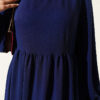 Bicycle Neck Ayrobin Dress Navy Blue - immagine 4