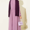 Bicycle Neck Ayrobin Dress Purple - immagine 3