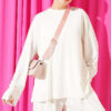 Basic Two-Piece Set Ecru – Bild 2
