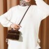 Crew Neck Side Tie Tunic Ecru