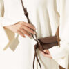 Ribbed Crew Neck Tunic with Slit Detail Ecru - Image 4