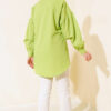 Beaded Embroidered Shirt Pistachio Green - Imagen 3