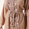Brit Buttoned French Terry Two-Piece Set Beige - Image 4