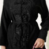Brit Buttoned French Terry Two-Piece Set Black - Afbeelding 4