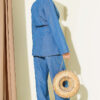 Buttoned Ribbed Denim Two-Piece Set Denim Blue - Imagen 3