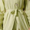 Cross Buttoned Belted Modal Two-Piece Set Hazel - Afbeelding 4