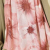 Floral Patterned Bamboo Knit Shawl Onion Skin - immagine 4