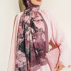 Floral Liva Crush Modal Scarf Brown - immagine 2