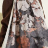 Floral Liva Crush Modal Scarf Aqua Green - Image 4
