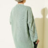 Floral Diamond Pattern Knit Cardigan Hazel – Image 3