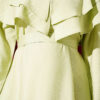 Double Lapel Gold Button Belted Dress Hazel - Afbeelding 4