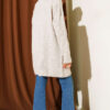 Striped Diamond Pattern Knit Tunic Stone - Afbeelding 3