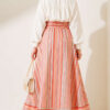 Botanical Print Skirt Puppy Eye – Image 3