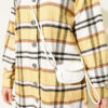 Striped Flannel Shirt Yellow - Image 4