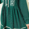 Lace Embroidered Knit Dress Green - Afbeelding 4