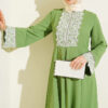Lace Stone Detail Dress Stone – Bild 6