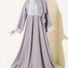 Lace Stone Detail Dress Stone – Bild 7