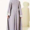 Lace Stone Detail Dress Grey – Bild 3