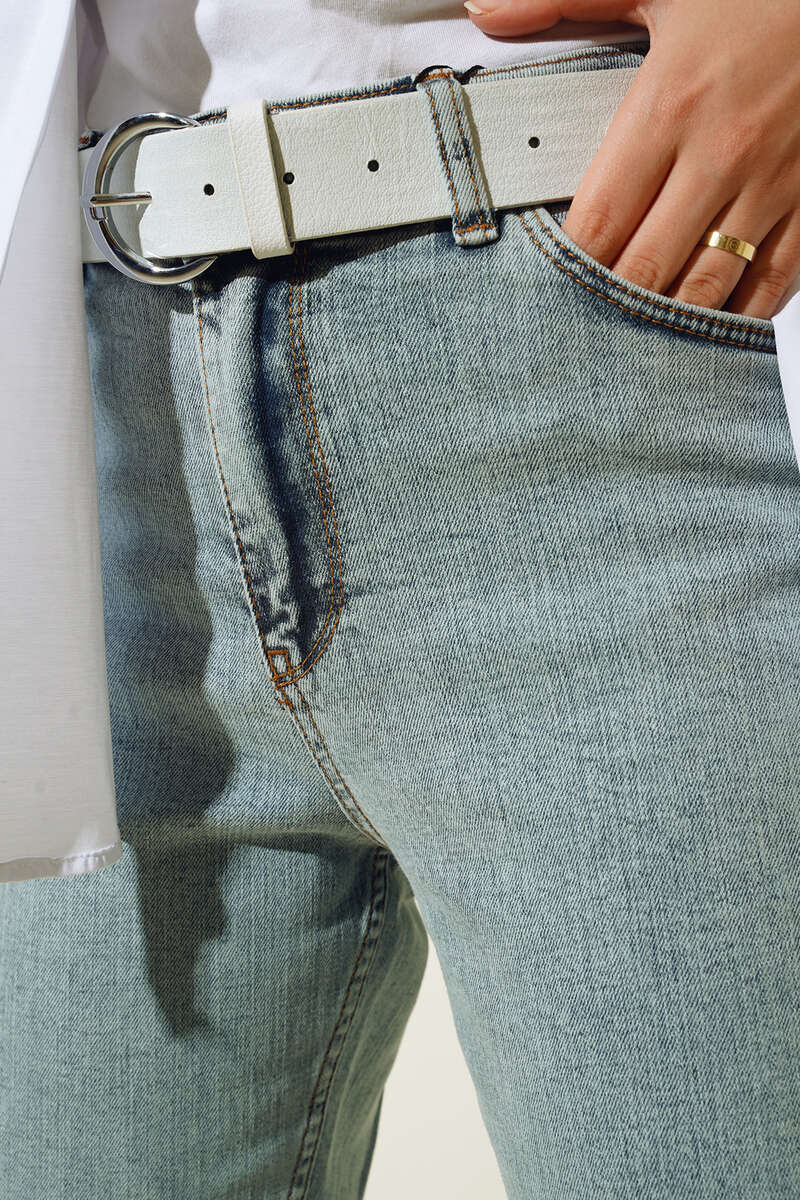 Slim Fit Pants Snow Wash - Image 4