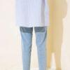 Slim Fit Mom Jeans Light Blue – Image 3