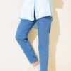 Slim Fit Mom Jeans Light Blue – Image 5