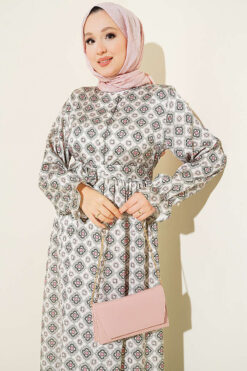 Alternative view of Printed Ruffle Detail Dress Hazel